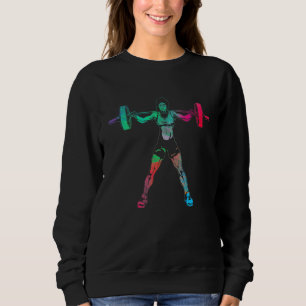 Sport Training Fitness Studio Equipment Weight Tra Sweatshirt
