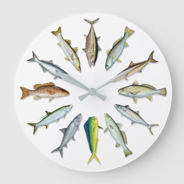 Sportfish Wall Clock (Front)