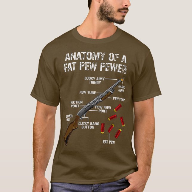 Sporting Clays -Clay Target Shooting -Trap T-Shirt (Front)