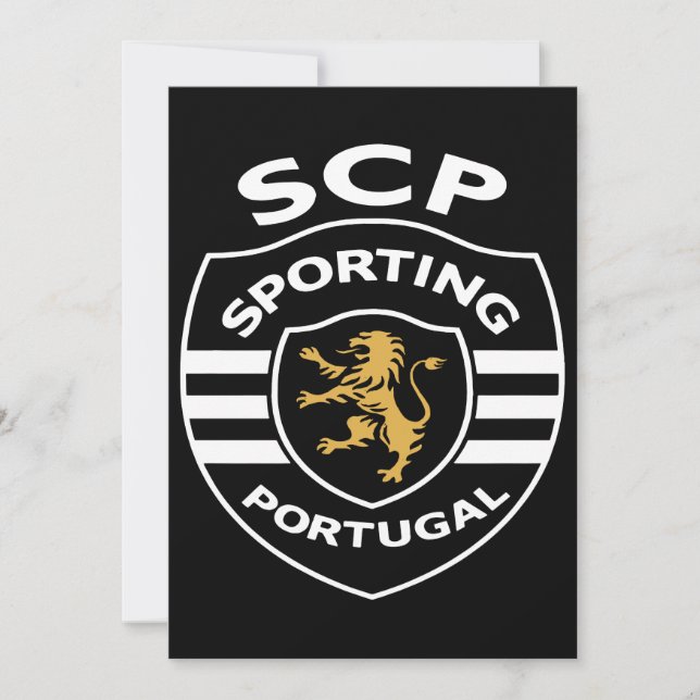 Sporting Clube Portugal Football Soccer Uefa Europ (Front)
