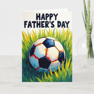 Sporting Fathers Day Art Card