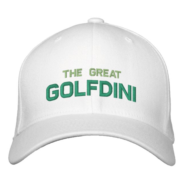 Sporting Goods Golf Accessories THE GREAT GOLFDINI Embroidered Hat (Front)
