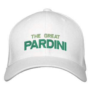 Sporting Goods Golf Accessories THE GREAT PARDINI Embroidered Hat
