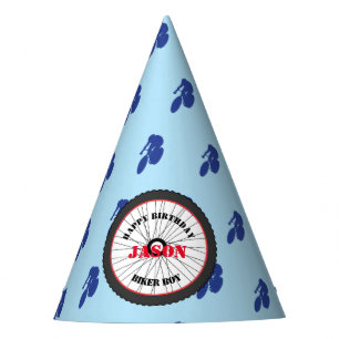 Sporting Happy Birthday Biker Boy Party Hat
