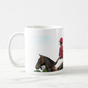SPORTING HORSES COFFEE MUG
