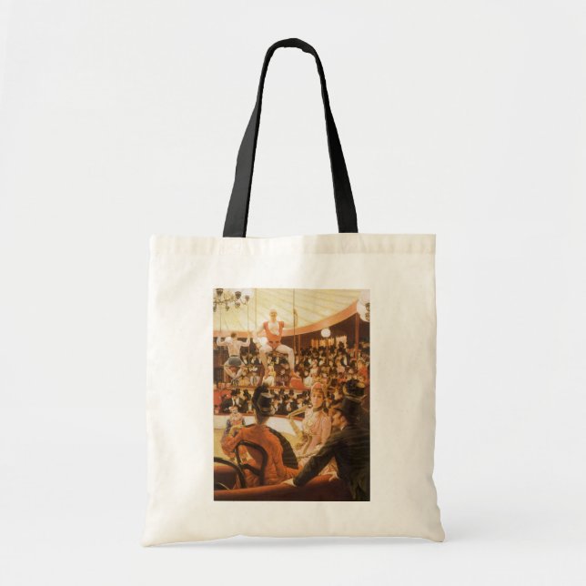 Sporting Ladies (aka Circus Lover) by James Tissot Tote Bag (Front)