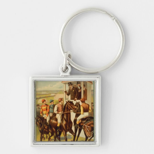 Sporting Life - The Great English Derby Theatre Key Ring (Front)
