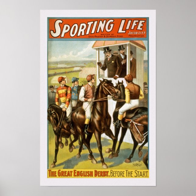 Sporting Life Vintage Poster (Front)