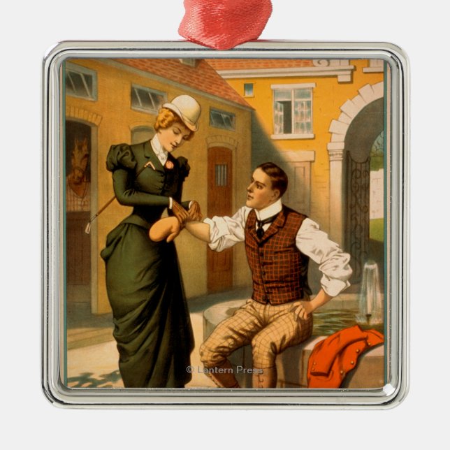 Sporting LifeBoxer Boxing Theatre Poster Metal Tree Decoration (Front)