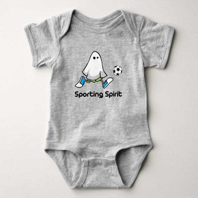 Sporting Spirit Baby Bodysuit (Front)