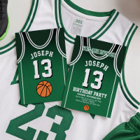 Sports 13 Birthday Party Invitation