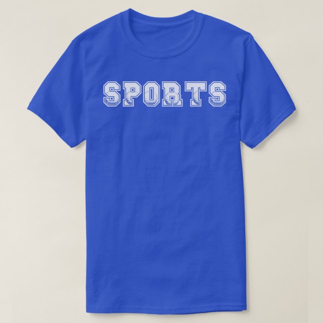 Sports 8 T-Shirt (Design Front)