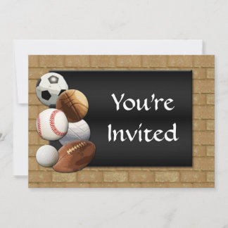 Sports Al-Star, Basketball/Soccer/Football Invitation