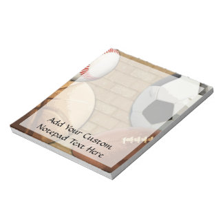 Sports Al-Star, Basketball/Soccer/Football Notepad