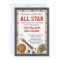 Sports All Star Baby Shower Invitation