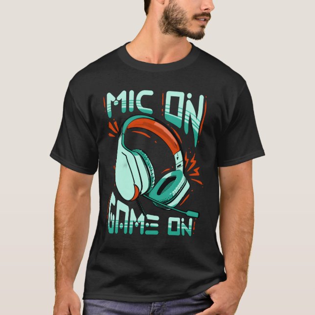 Sports Announcer Commentator girl gift T-Shirt (Front)