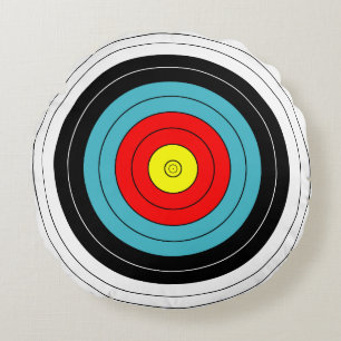 Sports Archery Target Round Cushion