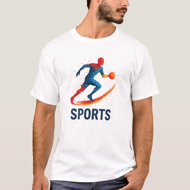 Sports Art Design tshirt  (Front)