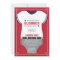 Sports Baby Shower Invitation, Baseball, Red, Blue