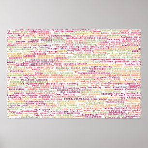 Sports Background Poster