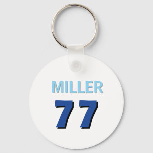 Sports Backpack School Colours name Team number Key Ring