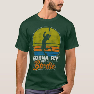 Sports Badminton Ball Game friend boy T-Shirt