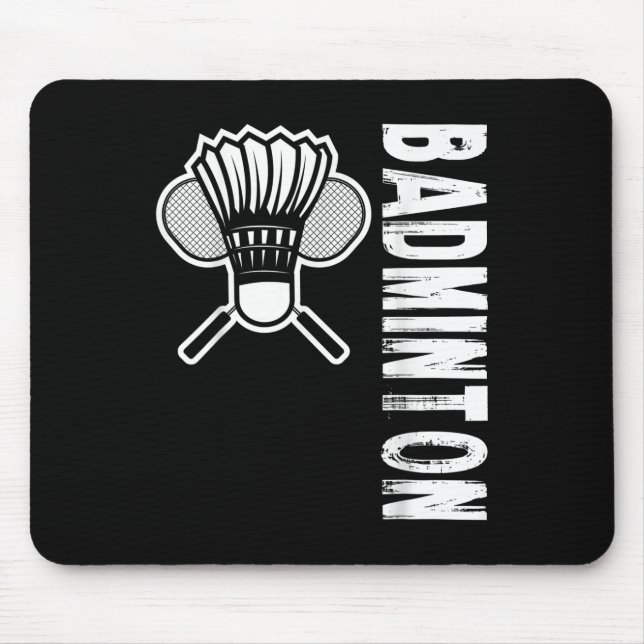 Sports Badminton  Mouse Mat (Front)