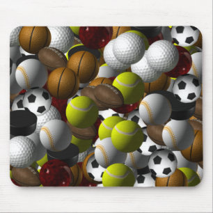 Sports Balls Mousepad