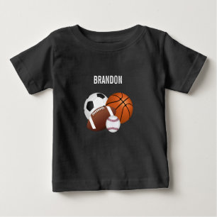 Sports Balls Personalised T-Shirt