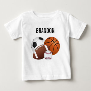 Sports Balls Personalised T-Shirt