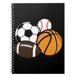 Sports Balls Photo Notebook