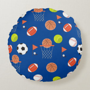 Sports Balls Theme Collection Pillow