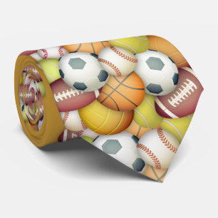 Sports-balls Tie