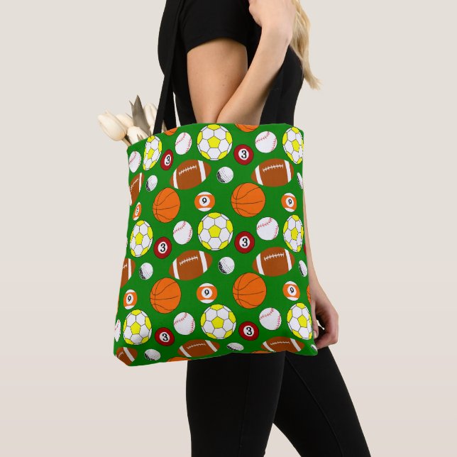 Sports Balls  Tote Bag (Close Up)