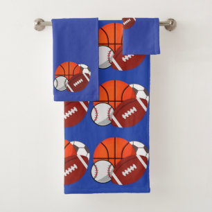 Sports Bath Towel Set