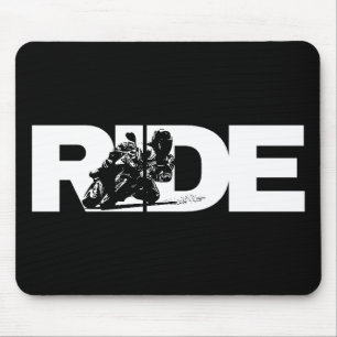 Sports Bike Ride Mouse Mat