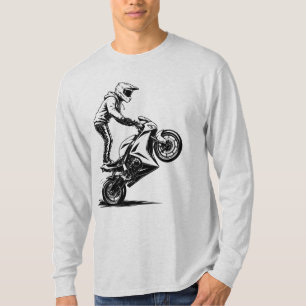 Sports Bike Stunt  T-Shirt