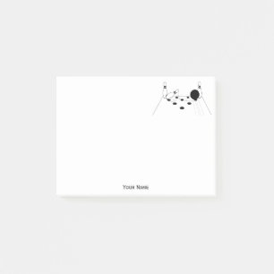 Sports Bowling Ball and Pins Post-it Notes