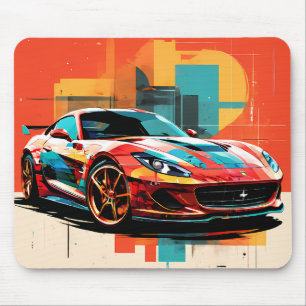 sports car #6 mouse mat