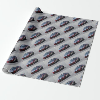Sports Car Auto Racing Wrapping Paper