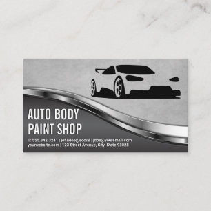 Sports Car   Auto Services Business Card