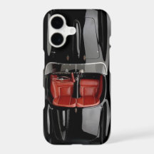 Sports Car Black iPhone X/8/7/11 Barely There Case