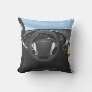 Sports Car Dashboard Cushion