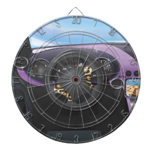 Sports Car Dashboard Dartboard