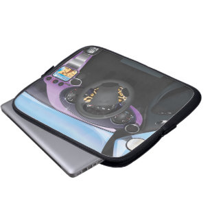 Sports Car Dashboard Laptop Sleeve