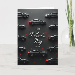 Sports Car Fathers Day Card