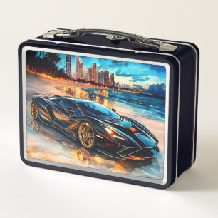 Sports Car Lunch Box
