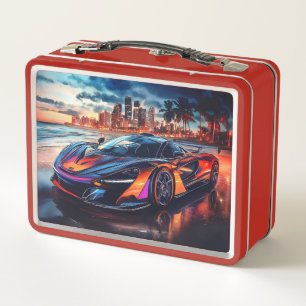 Sports Car Lunch Box