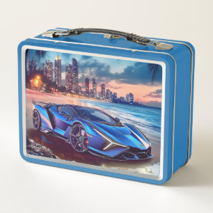 Sports Car Lunch Box