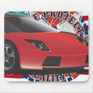 Sports Car Mouse Mat